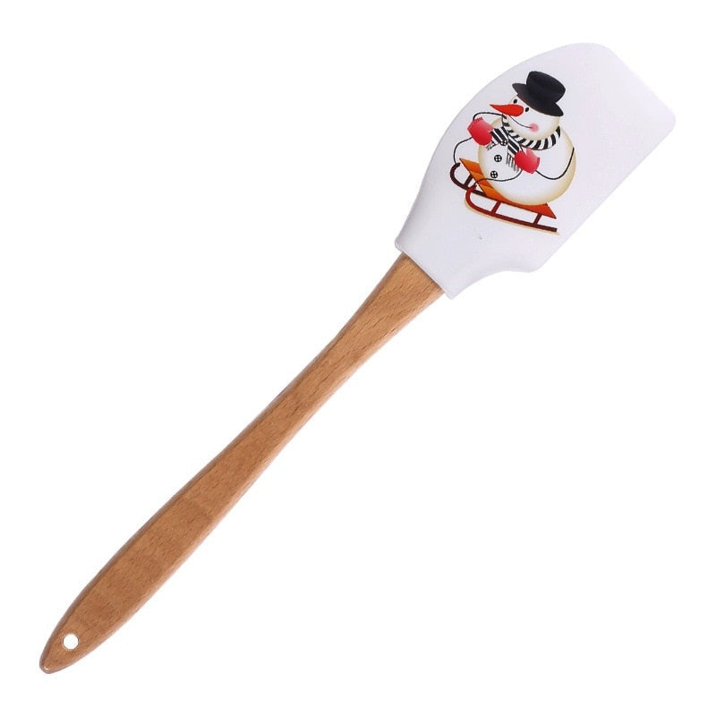Slikkepott med snømann