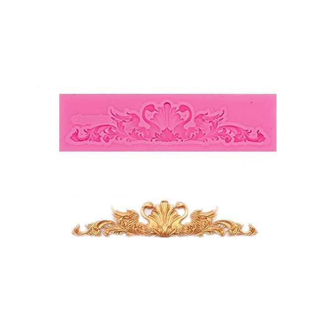 SIlikonform med svaner