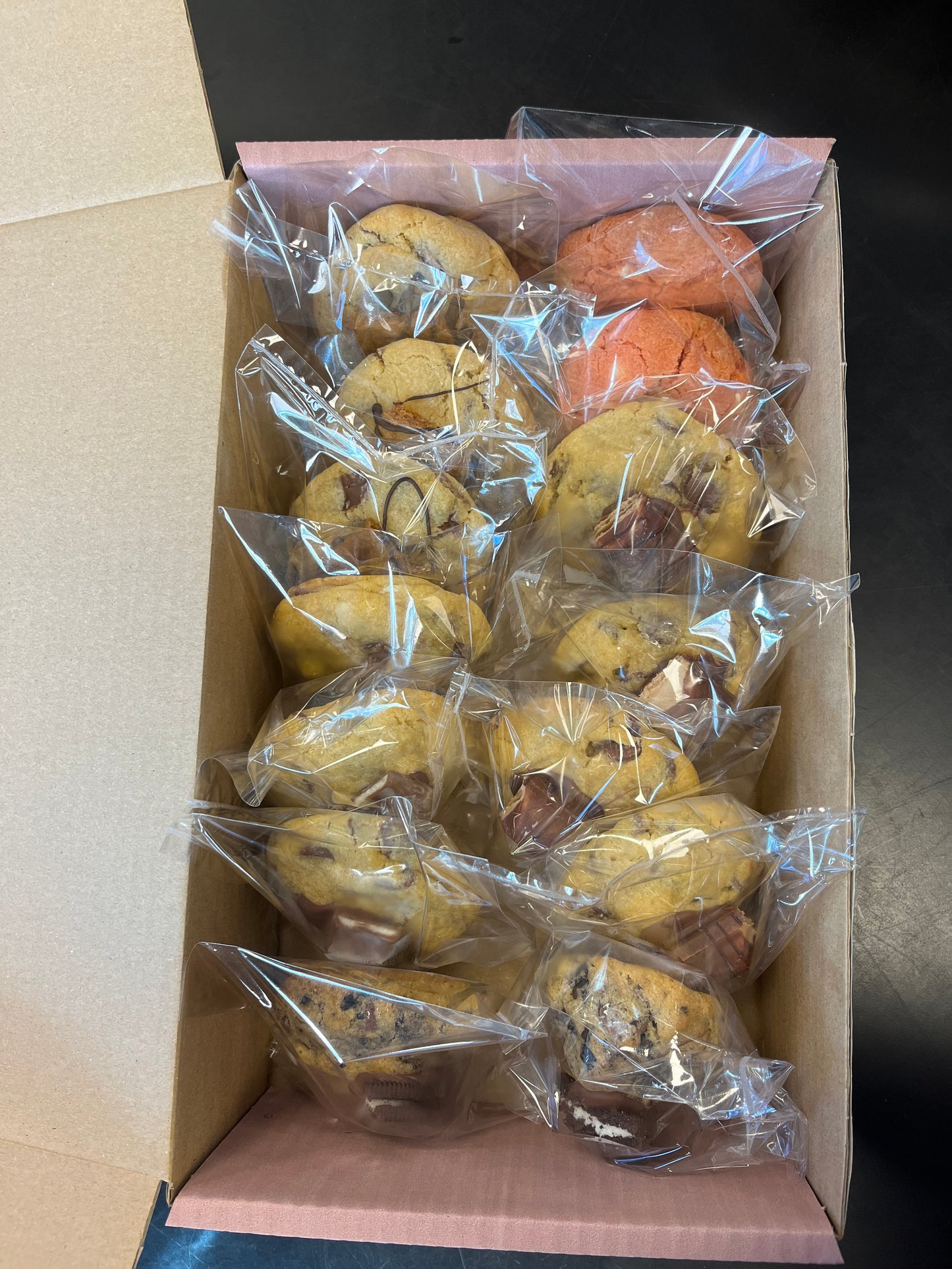 Stor boks cookies