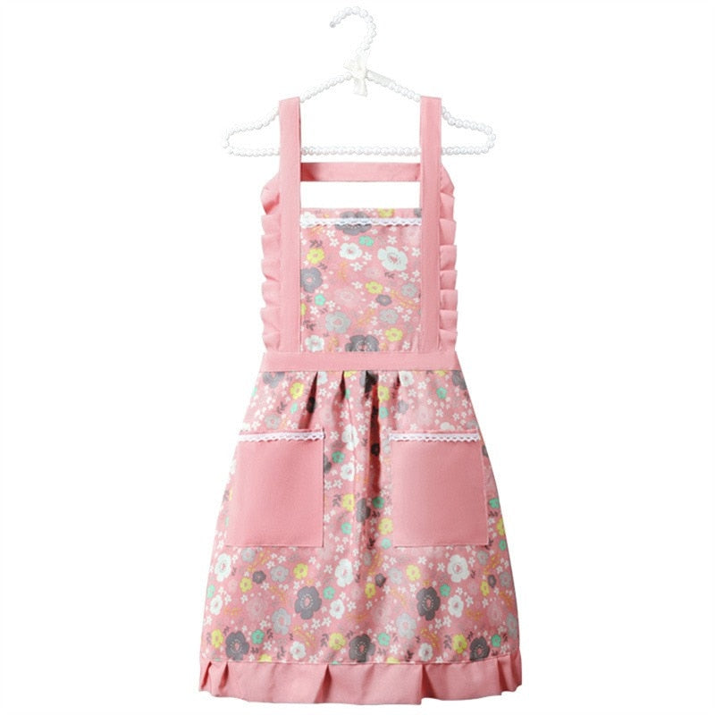 Rosa vintage forkle